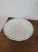 Black speckled soup plate