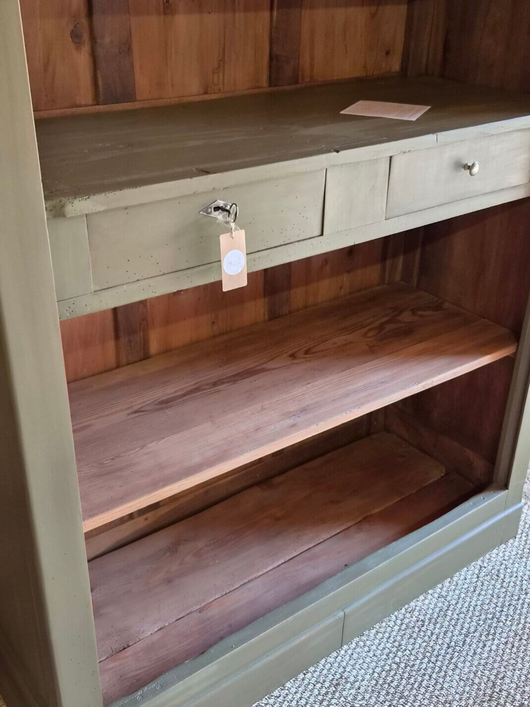 Renovated antique walnut library | Louise