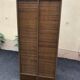 Double curtain binder