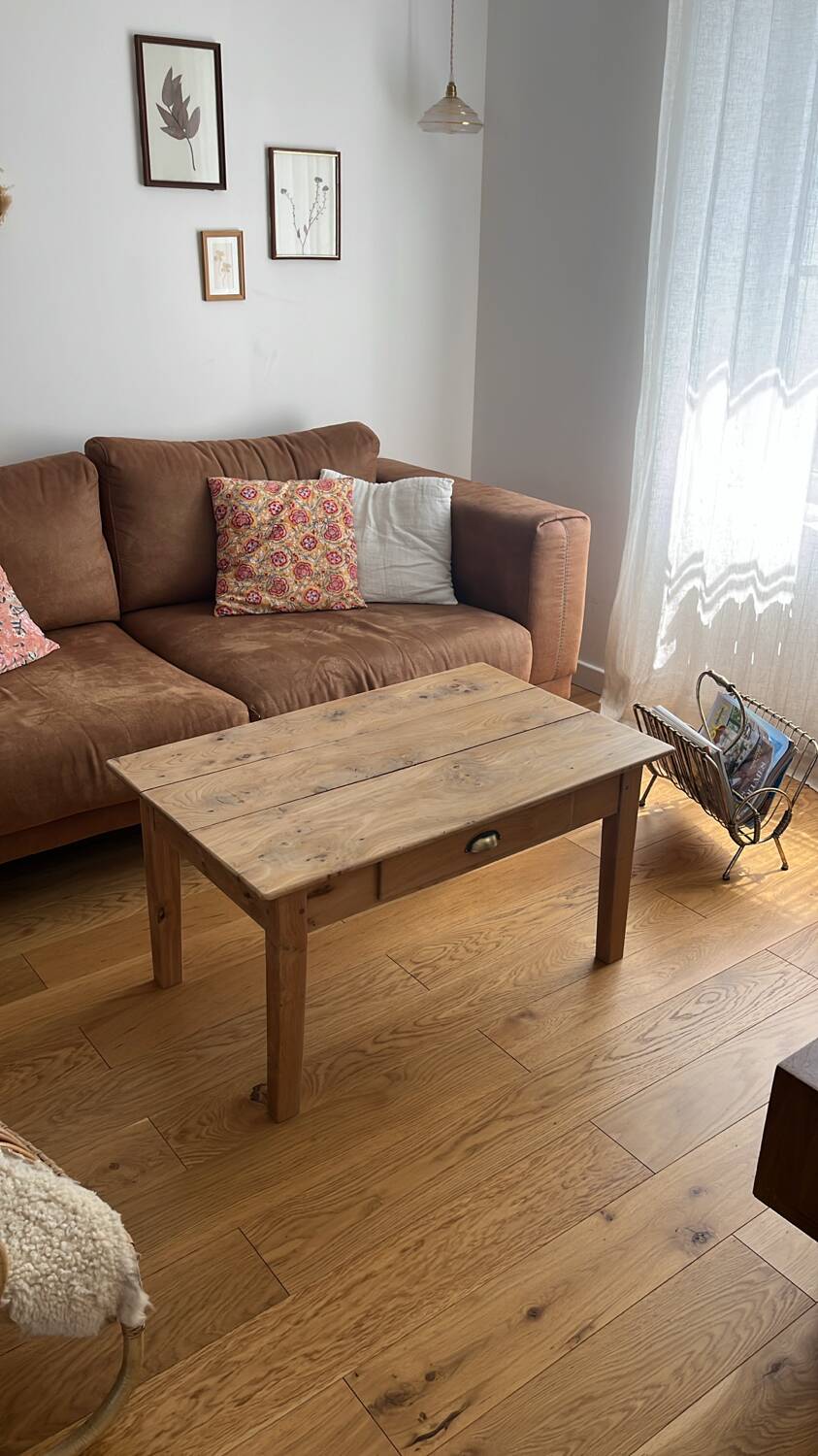 Table basse de ferme