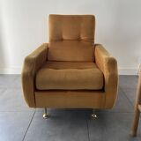 Fauteuil en velours
