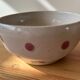 Ceramic bowl, cup and sugar bowl