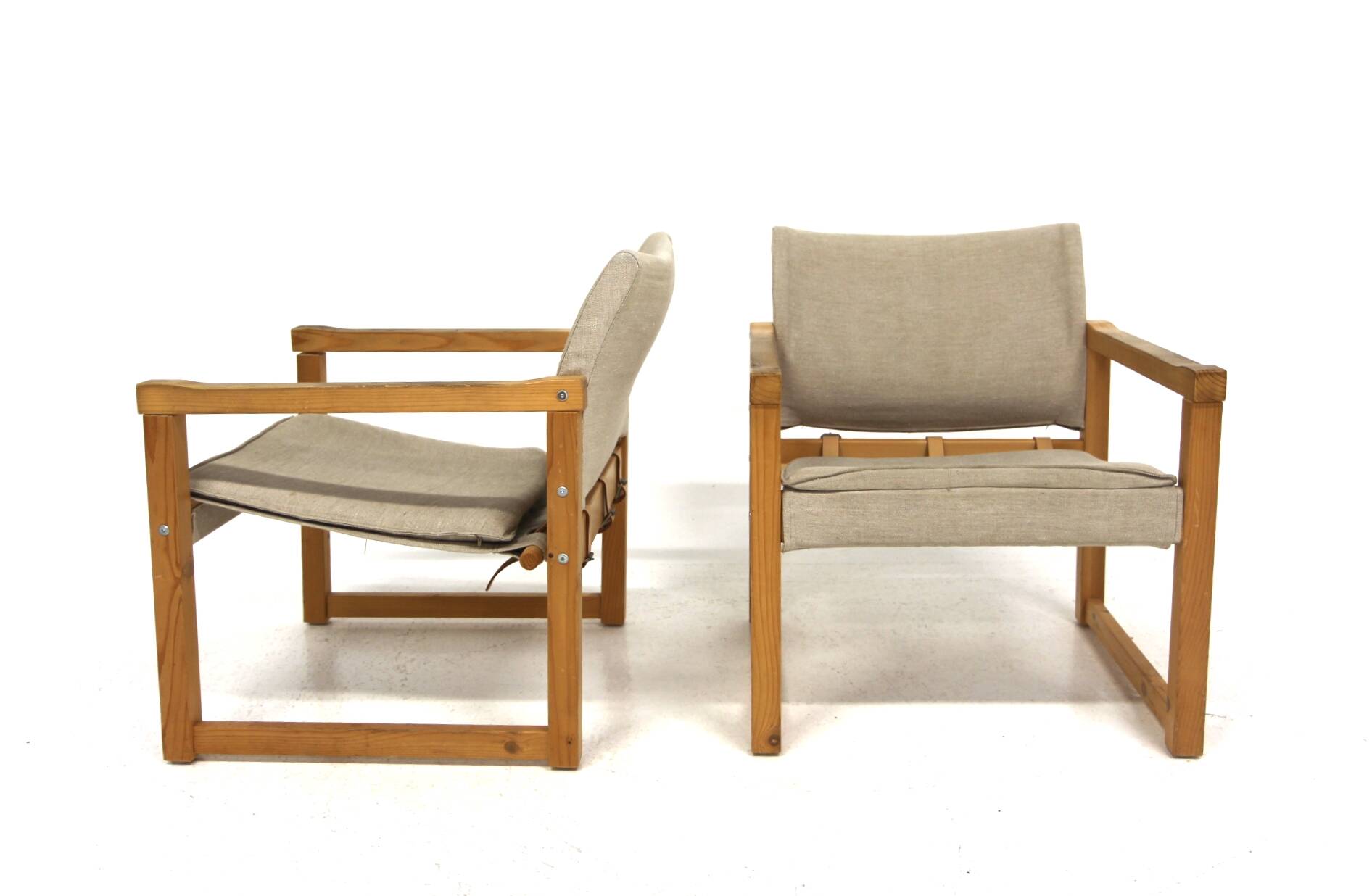 Set of 2 vintage "Diana" armchairs, Karin Mobring, Möbel-Ikea, 1970s