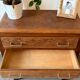 Commode vintage chene foncé