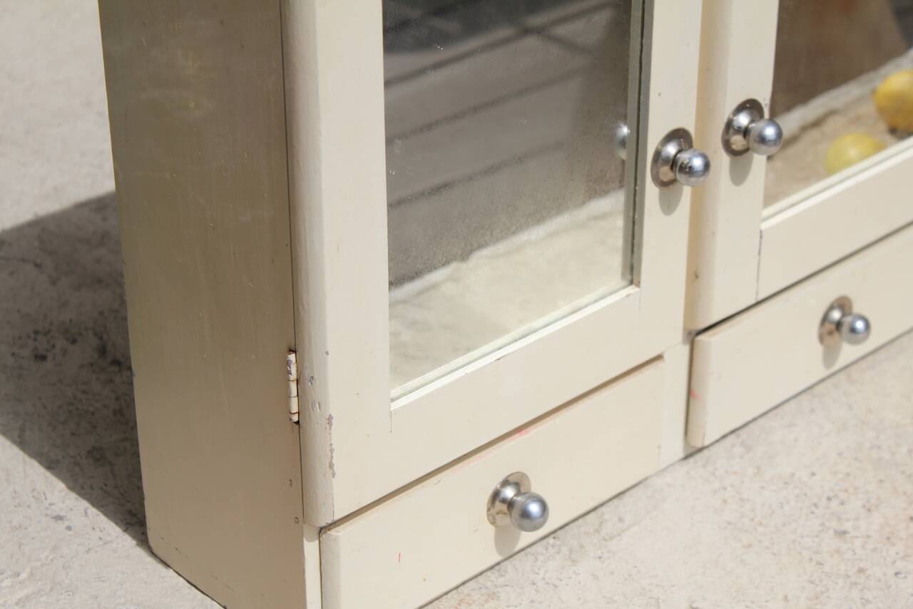 Old pharmacy cabinet