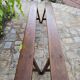 Pair of solid oak benches