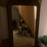 Miroir ancien en bois