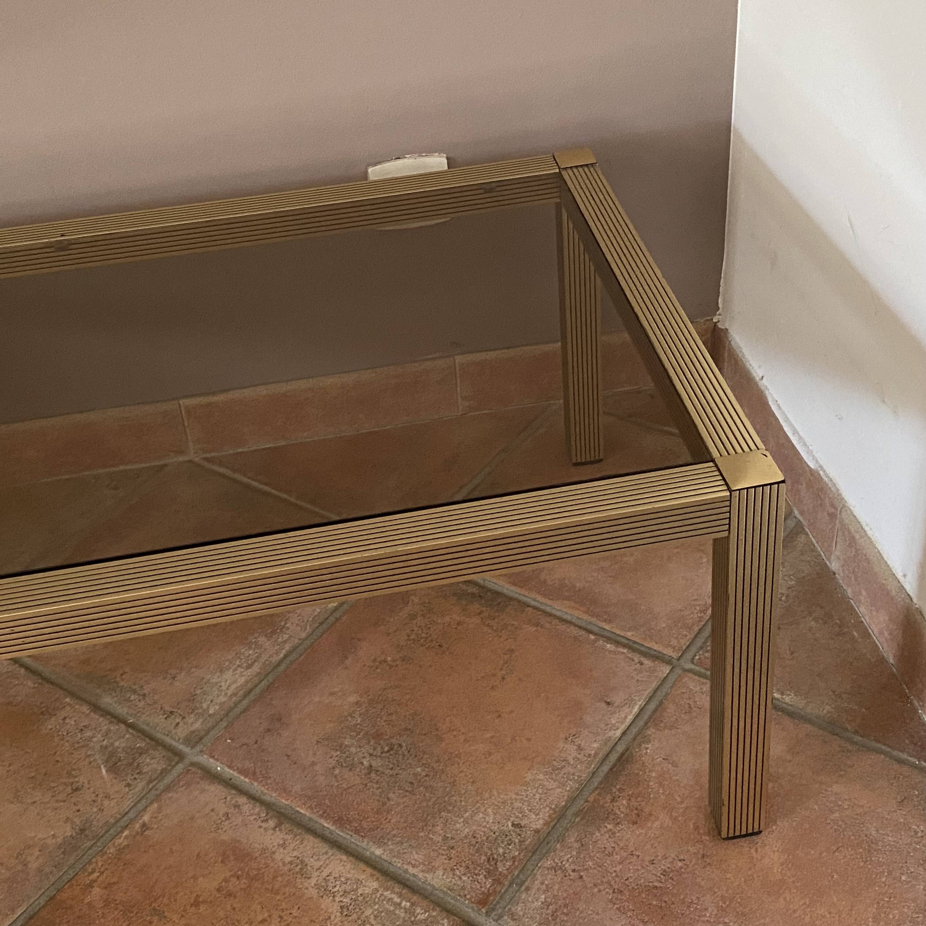 Roche Bobois coffee table. 1970. Hollywood Regency.