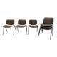 Vintage DSC 106 side chairs by Giancarlo Piretti for Castelli - set of 6