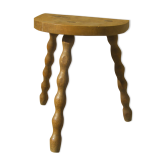 Tabouret tripode vintage