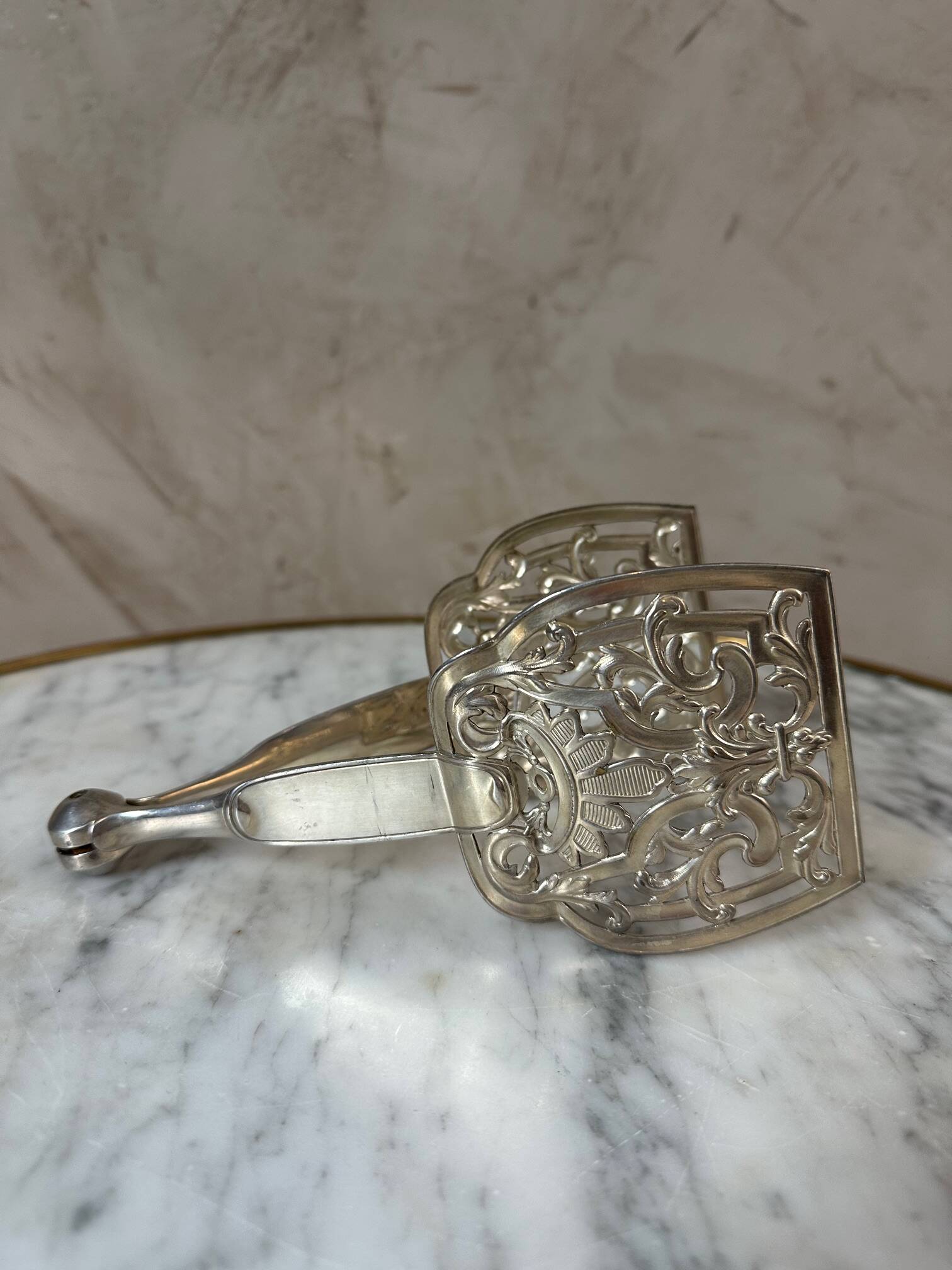 Christofle asparagus tongs