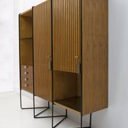 Taichiro Nakai Teak Wall Cabinet by Consorzio La Permanente Mobili, 1950s
