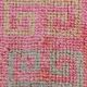 3x12 Vintage Pink & Orange Vintage Runner Rug, 90x359Cm