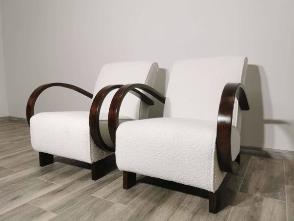 Fauteuils par Jindrich Halabala, 1940