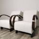 Armchairs by Jindrich Halabala, 1940s