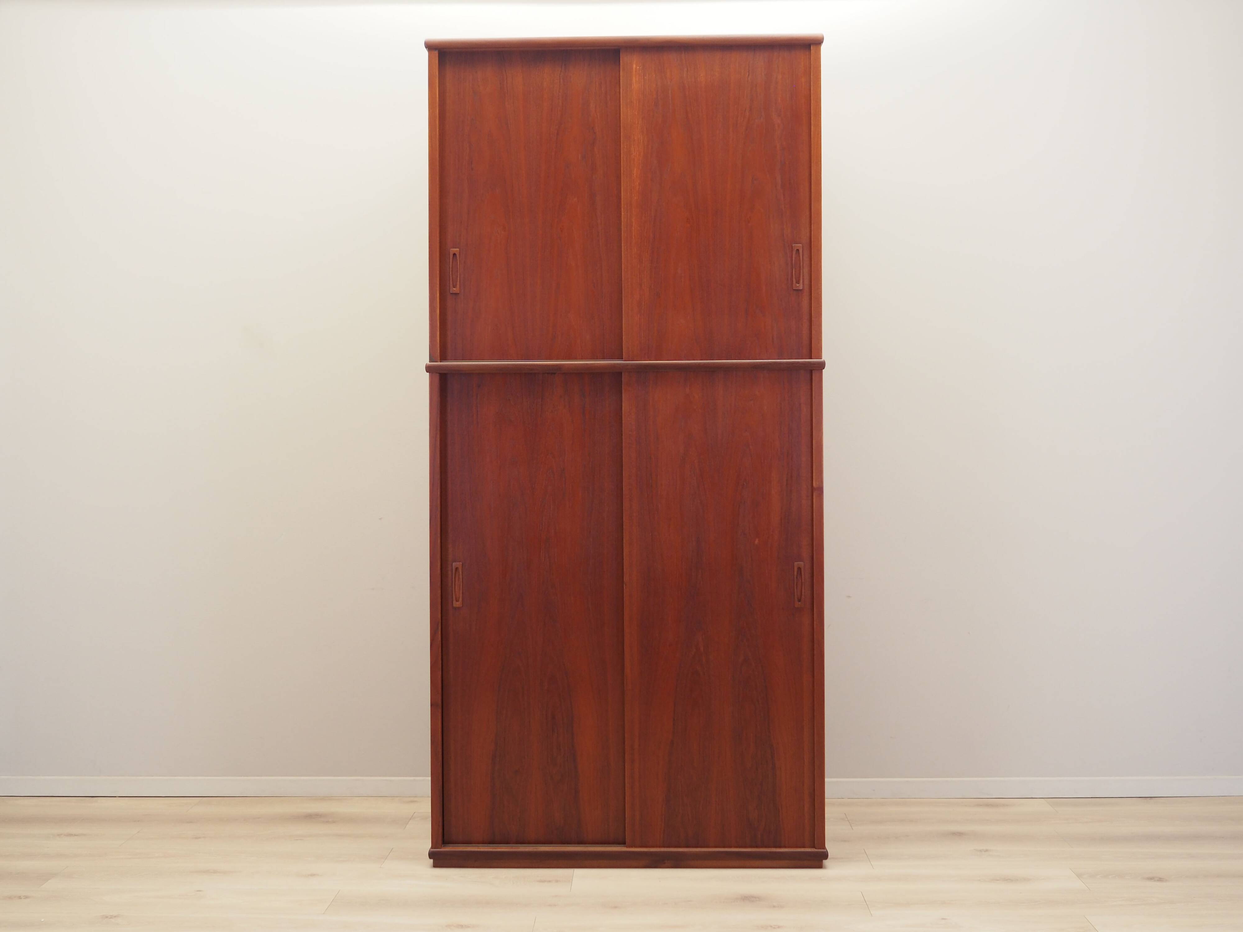 Teak wardrobe, Danish design, 1970s, production: Denmark