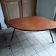 Table basse de forme haricot des années 50-60