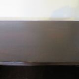 Rare vintage bar cabinet shelf wood woven rattan 80s retro
