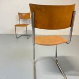 Set of 2 chairs by Mart Stam