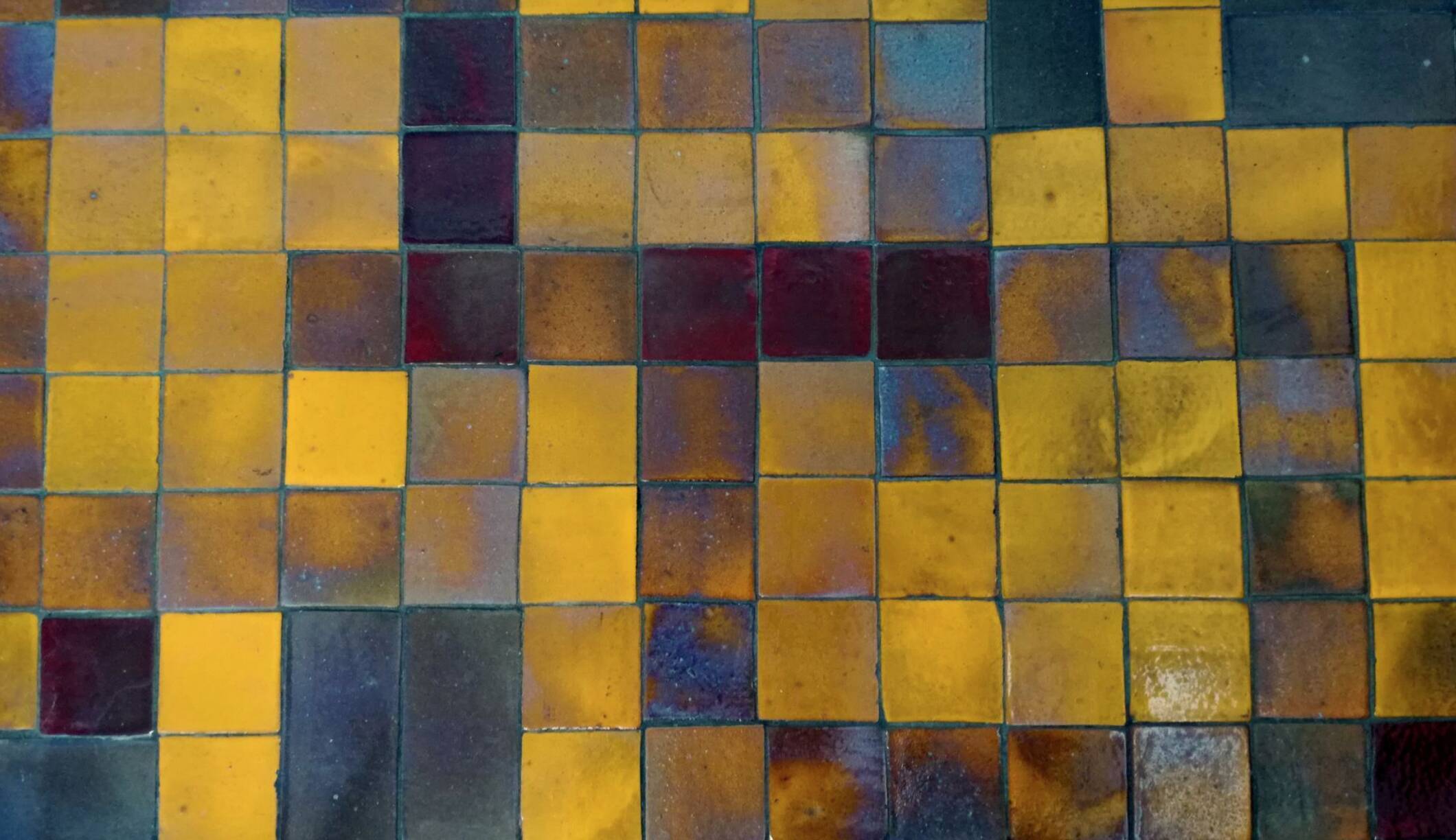 Ceramic coffee table 1950s