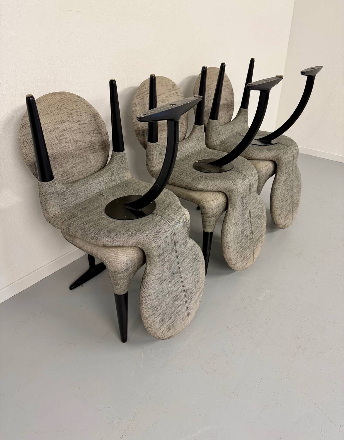 Lot de 6 chaises modèle Fido design Antonio Citterio pour Moroso an 90