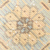 Shabby chic oushak runner rug 333x82cm