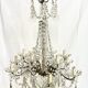 12-light crystal chandelier, antique light fixture