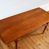 Scandinavian teak coffee table Arrebo Mobler 1960