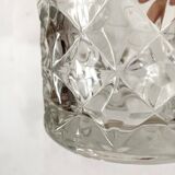 Glass ice buckets