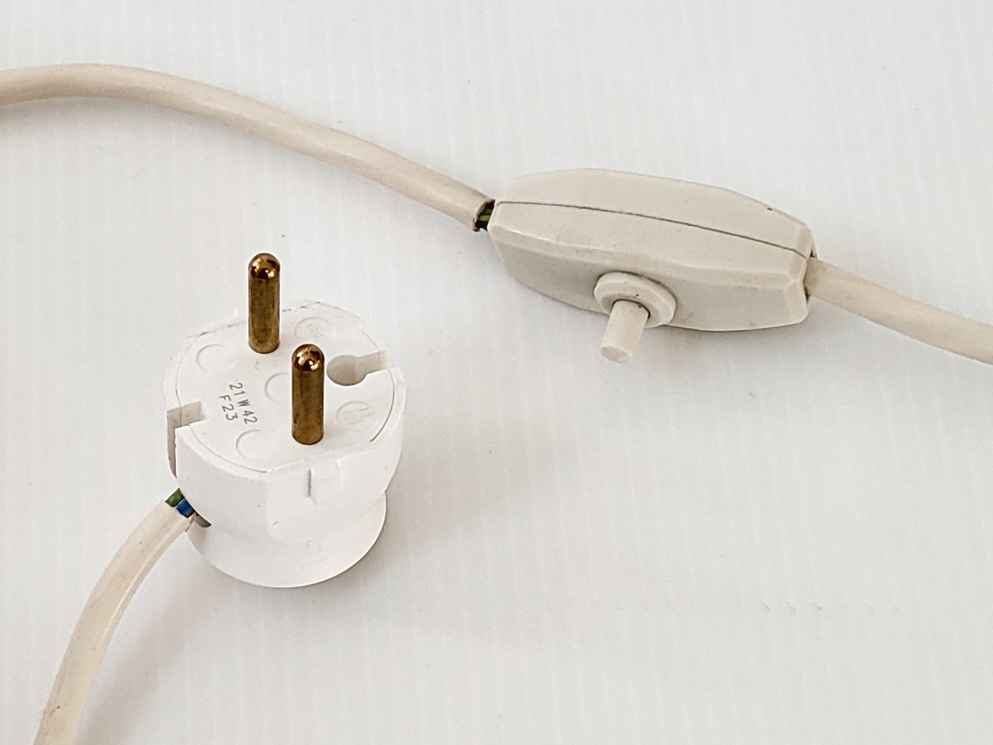 Vintage space age table lamp 1970