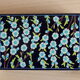 Enamelled sheet metal box floral pattern by Jean Neuhaus