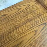 Farmhouse style dining table.