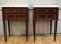 Pair of Louis XVI style bedside tables