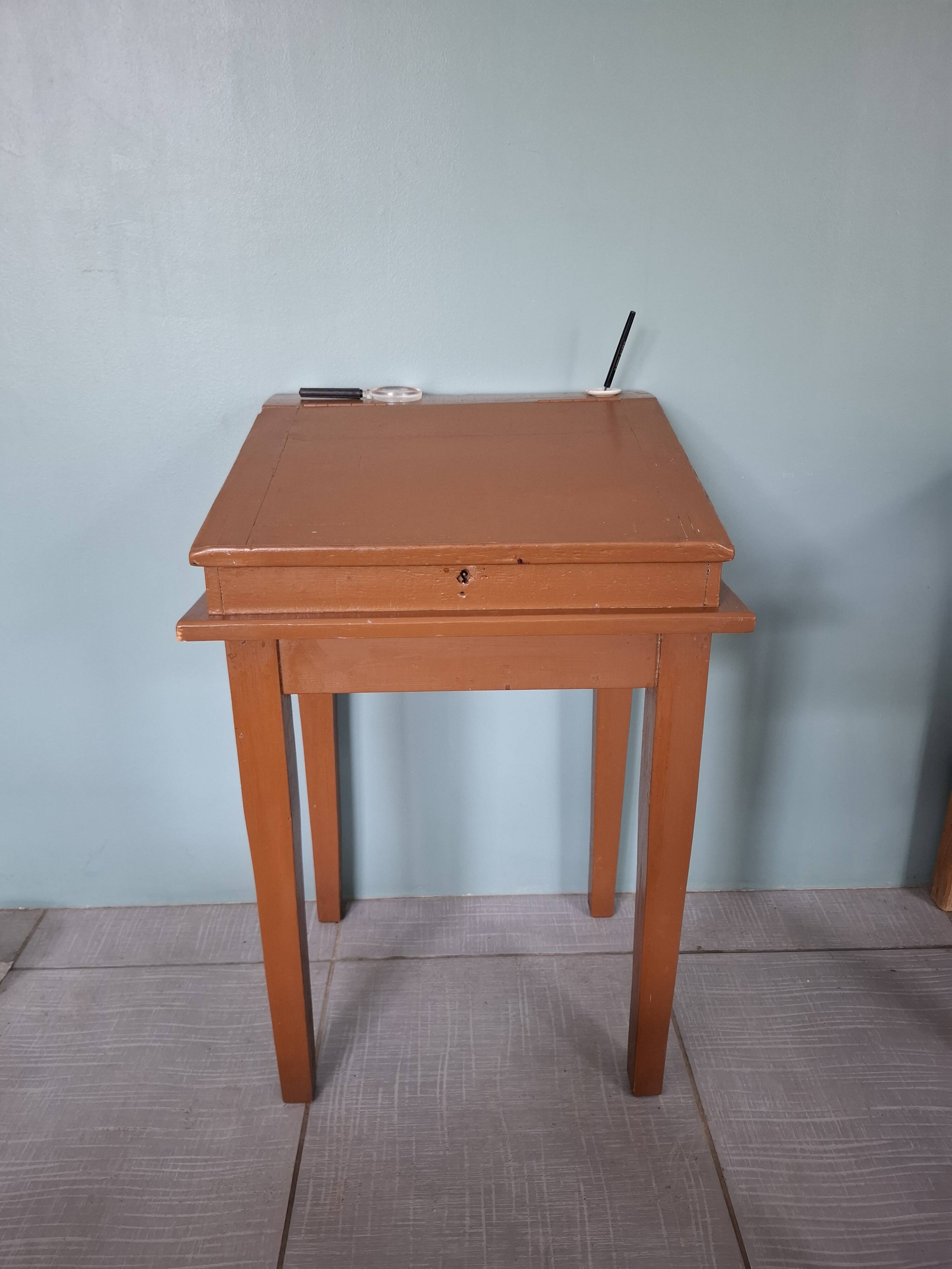 Pupitre ecolier années 50