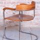 Bauhaus Armchair in Walnut and Beech by H. Gottwald, 1930s
