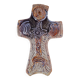 Croix en grès pyrite Corse 70s