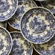 Ensemble de 13 assiettes plates Lunéville KG