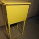 Meuble atelier métallique industriel une porte jaune