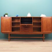 Panneau en teck, design danois, années 1960