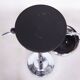 Restored Bauhaus Small Table, Unusual Design, Chrome, Bakelit, Germany, 1930s