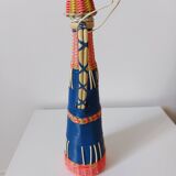 Vintage scoubidou bottle