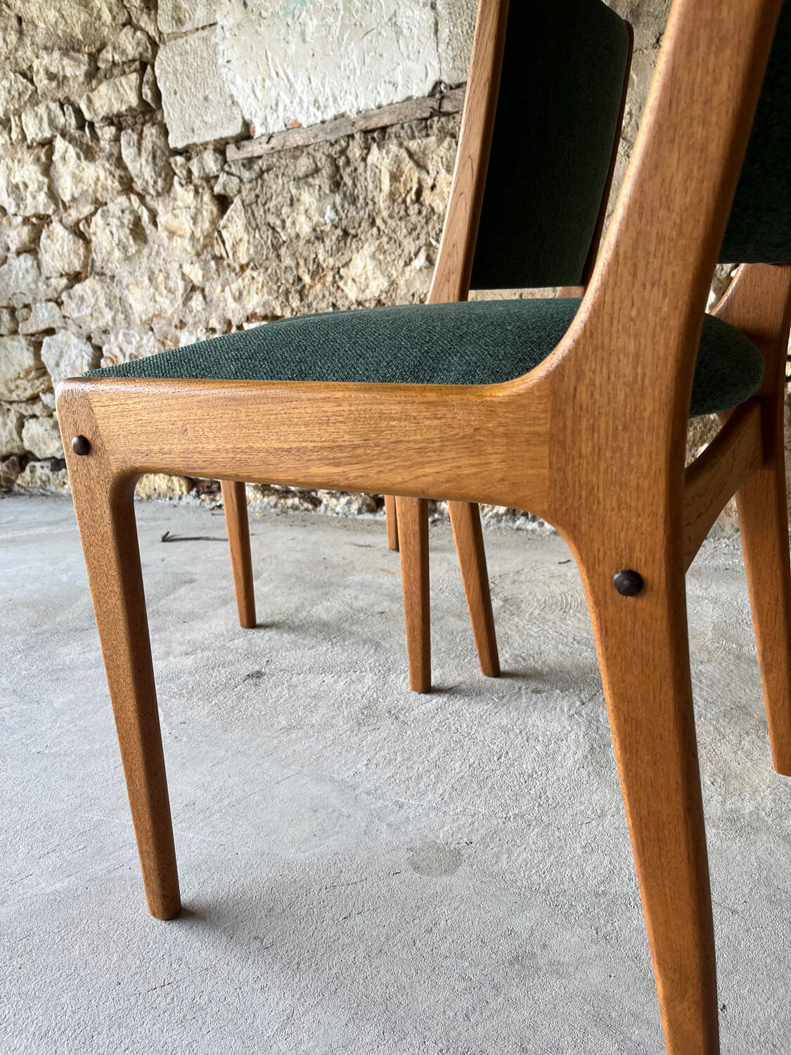 Pair of chairs by Johannes Andersen