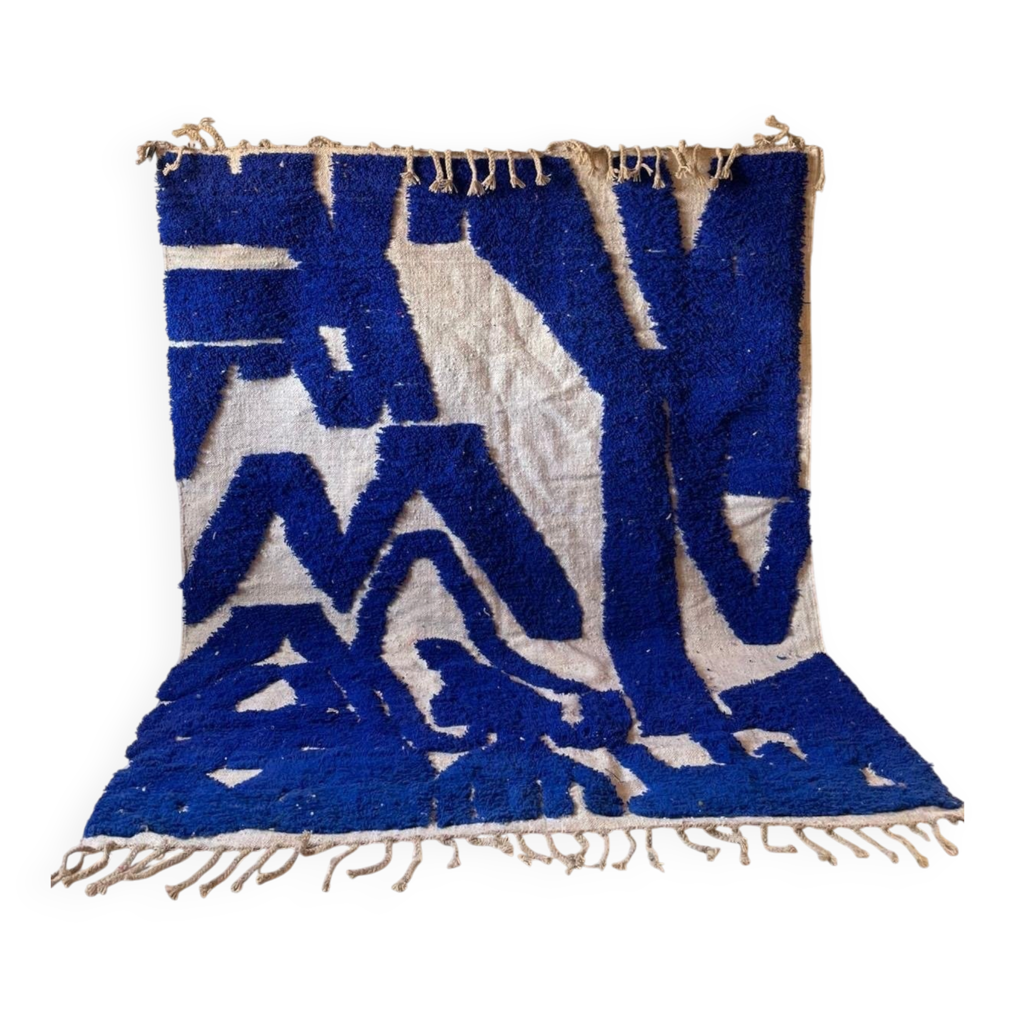New Berber rug never used.