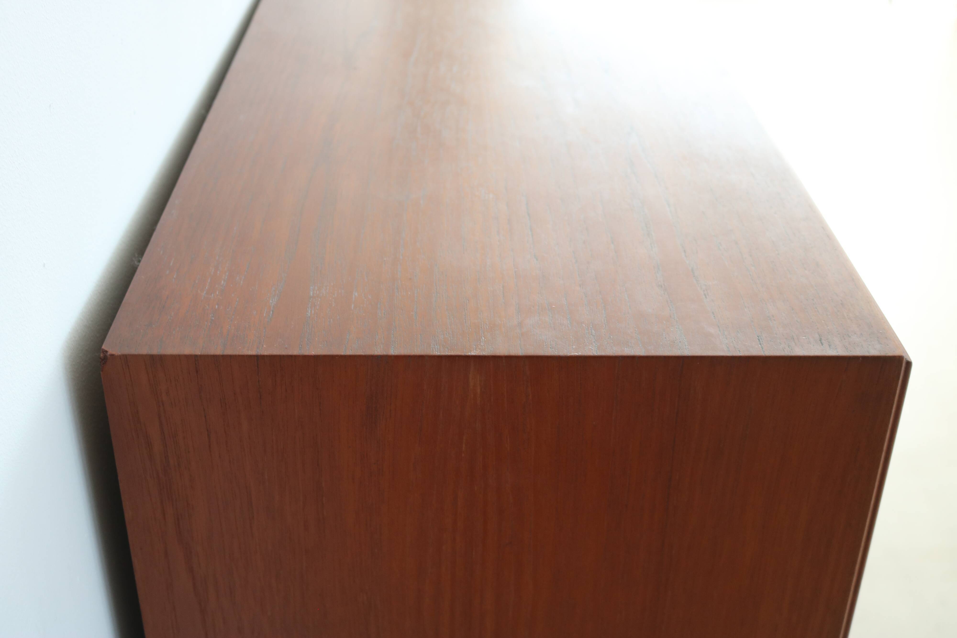 Vintage high board | wall cabinet | E.W. Bach | Danish