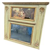 Louis XV trumeau mirror