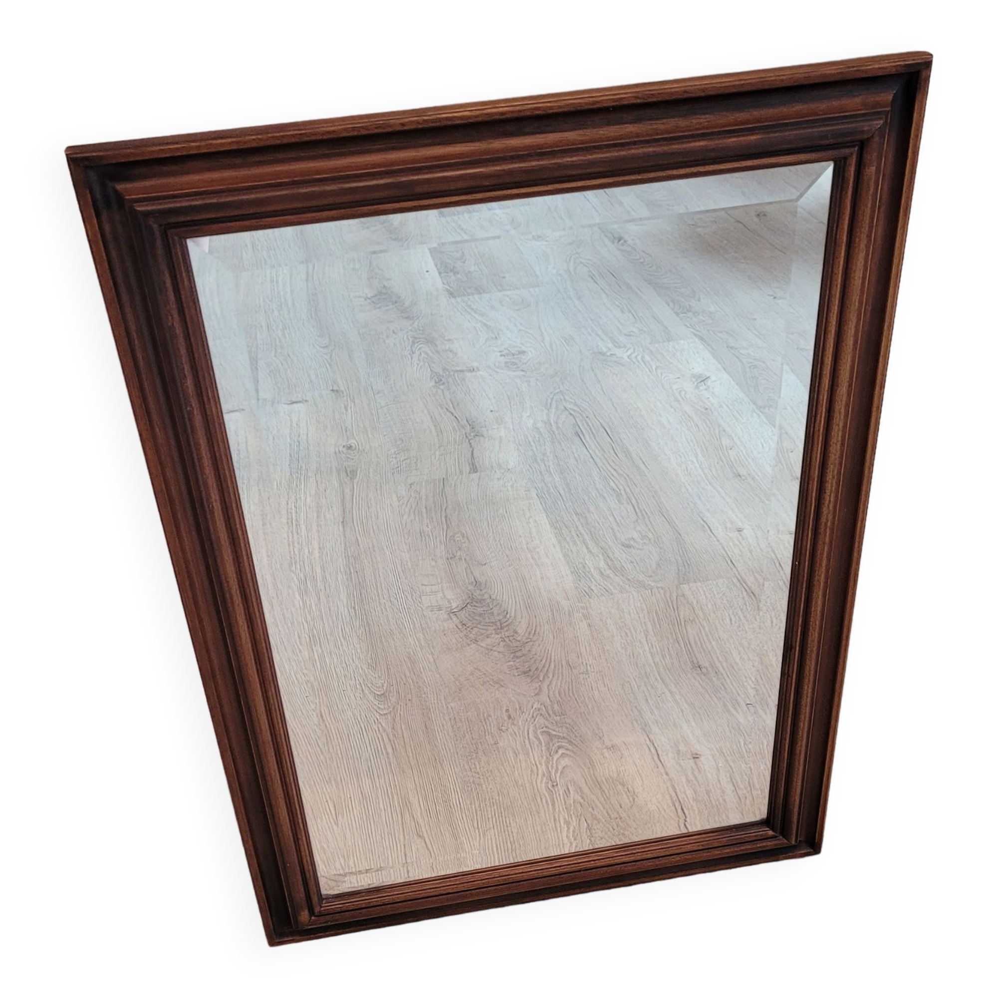 Classic wooden mirror 50x70