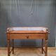 Wooden toilet table