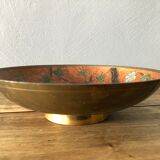 Brass catchall, bird decoration