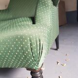 Fauteuil vert