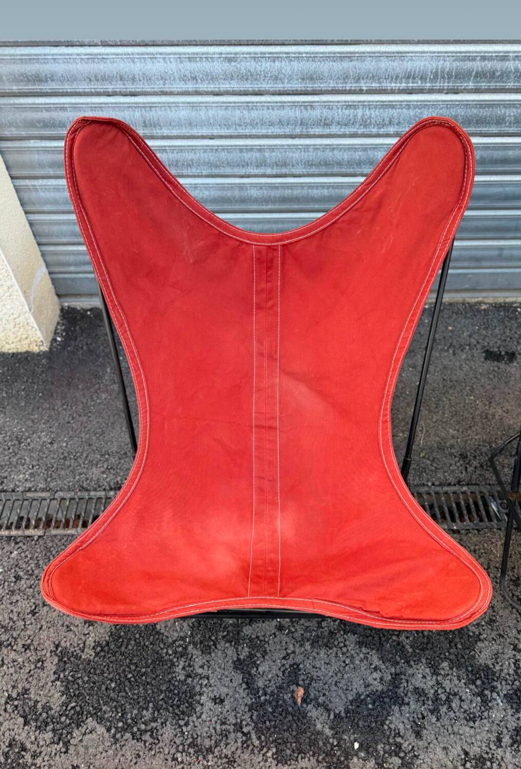 Vintage Butterfly BKF canvas and metal butterfly chair. 50s/60s